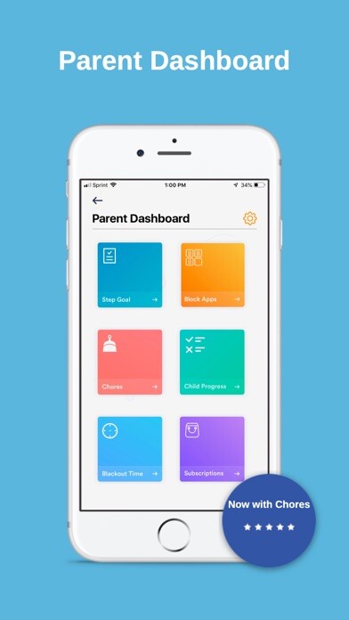 Emulate iPhone app Genius - Screen Lock For Kids using MyAndroid