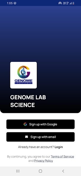 Run android online APK GENOME LAB SCIENCE from MyAndroid or emulate GENOME LAB SCIENCE using MyAndroid