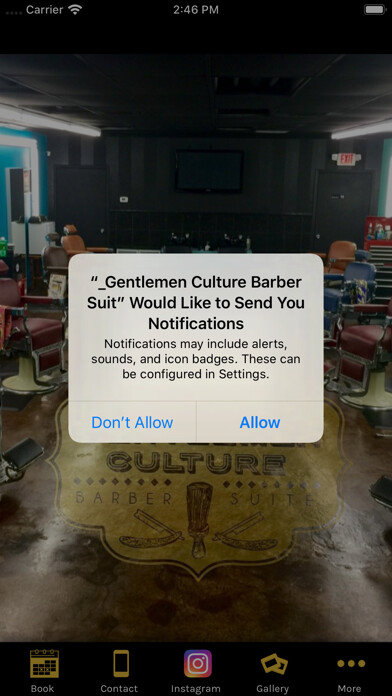 Emulate iPhone app Gentlemen Culture Barber Suite using MyAndroid Emulate iPhone app Gentlemen Culture Barber Suite using MyAndroid