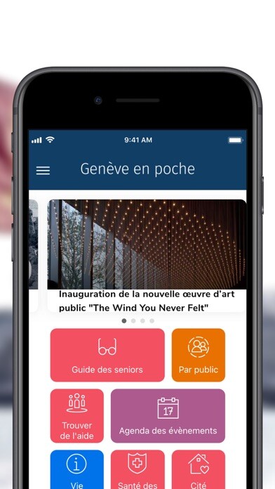 Emulate iPhone app Genève en poche using MyAndroid Emulate iPhone app Genève en poche using MyAndroid