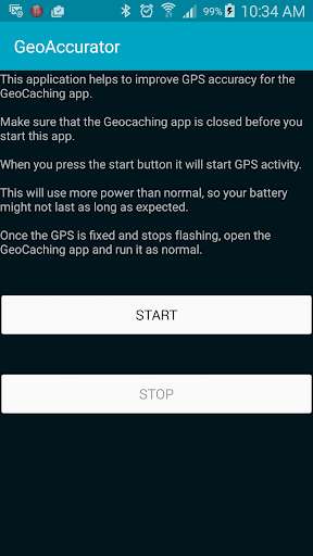Run android online APK GeoAccurator from MyAndroid or emulate GeoAccurator using MyAndroid