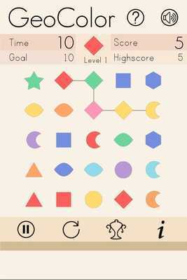 Emulate Android APK GeoColor Free - Puzzle Game Emulate Android APK GeoColor Free - Puzzle Game