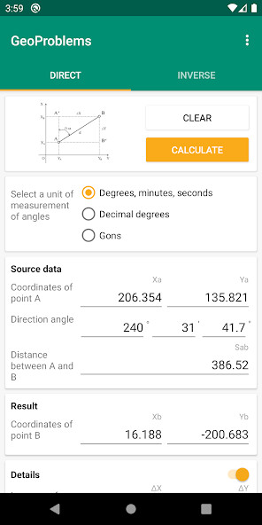 Run android online APK Geodetic problems from MyAndroid or emulate Geodetic problems using MyAndroid Run android online APK Geodetic problems from MyAndroid or emulate Geodetic problems using MyAndroid