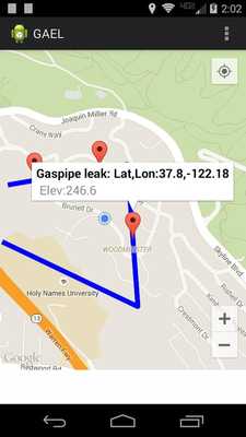 Emulate Android APK GEOfielder - a prototype