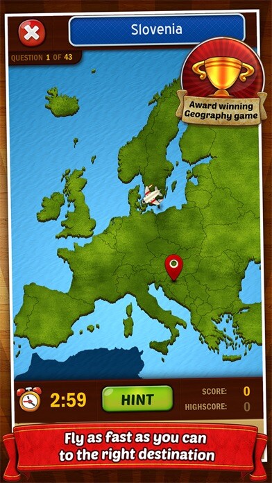 Emulate iPhone app GeoFlight Europe Pro using MyAndroid Emulate iPhone app GeoFlight Europe Pro using MyAndroid