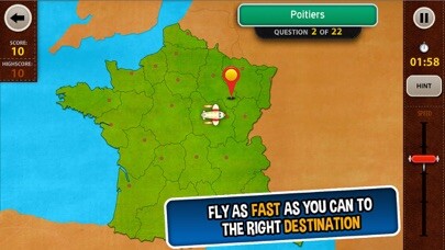 Emulate iPhone app GeoFlight France Pro using MyAndroid Emulate iPhone app GeoFlight France Pro using MyAndroid