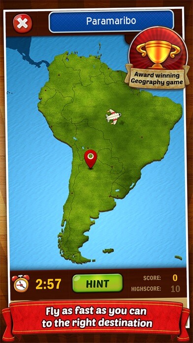 Emulate iPhone app GeoFlight South America Pro using MyAndroid Emulate iPhone app GeoFlight South America Pro using MyAndroid