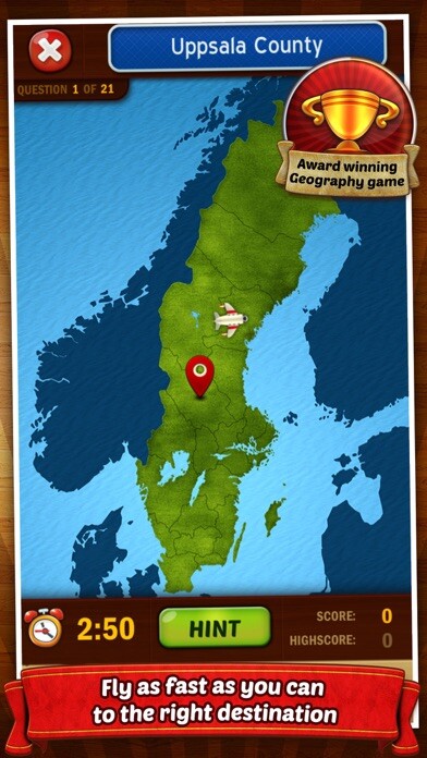 Emulate iPhone app GeoFlight Sweden Pro using MyAndroid Emulate iPhone app GeoFlight Sweden Pro using MyAndroid