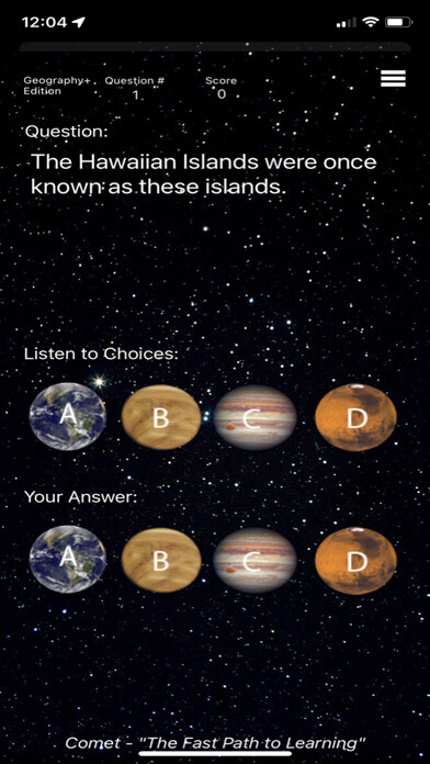 Emulate iPhone app Geography+ - Comet Spelling using MyAndroid Emulate iPhone app Geography+ - Comet Spelling using MyAndroid