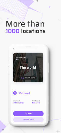 Run android online APK Geography quiz - Countries of the world GEO quiz from MyAndroid or emulate Geography quiz - Countries of the world GEO quiz using MyAndroid