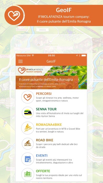 Emulate iPhone app GeoIF Tourist App using MyAndroid