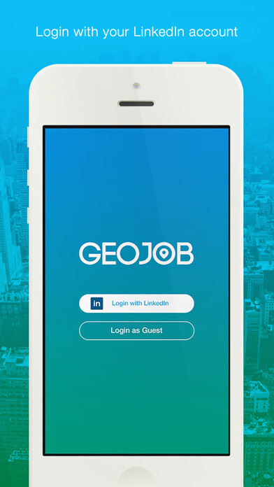 Emulate iPhone app GeoJob - Find job openings around you using MyAndroid Emulate iPhone app GeoJob - Find job openings around you using MyAndroid