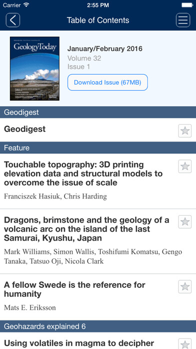 Emulate iPhone app Geology Today using MyAndroid Emulate iPhone app Geology Today using MyAndroid