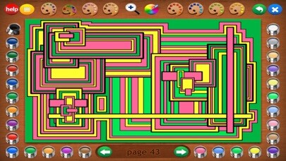 Emulate iPhone app Geometric Designs Coloring using MyAndroid Emulate iPhone app Geometric Designs Coloring using MyAndroid