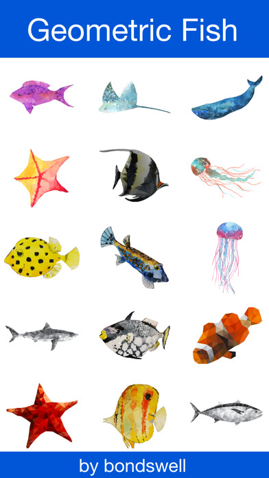 Emulate iPhone app Geometric Fish using MyAndroid