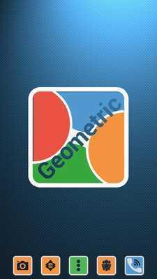 Emulate Android APK Geometric Zooper Widget Pack