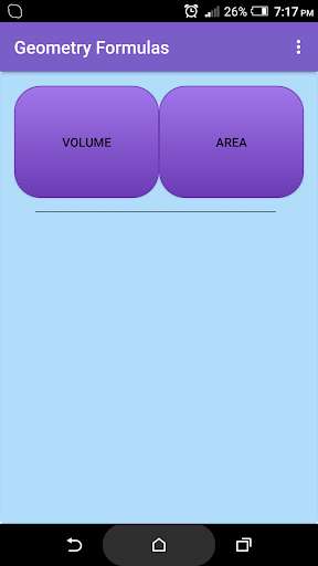 Run android online APK geometry formulas volume formula area & calculate from MyAndroid or emulate geometry formulas volume formula area & calculate using MyAndroid