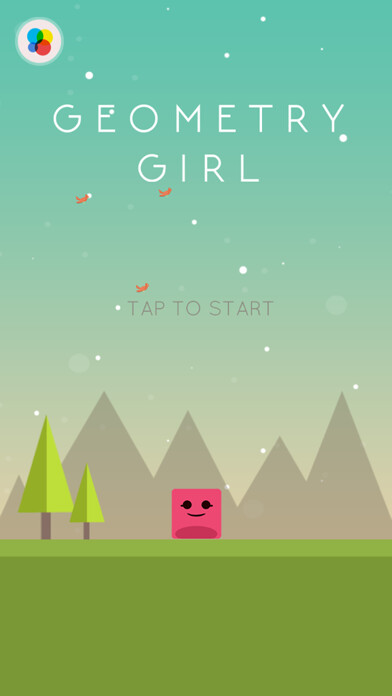 Emulate iPhone app Geometry Girl - Pink Jelly Dash Up! using MyAndroid Emulate iPhone app Geometry Girl - Pink Jelly Dash Up! using MyAndroid