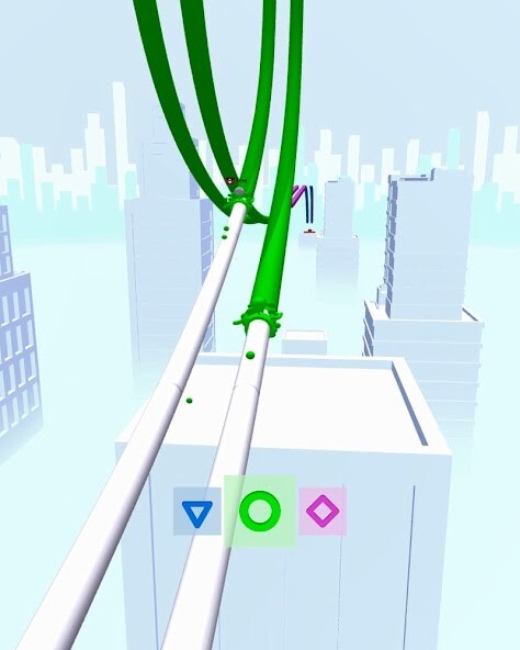 Run android online APK Geometry Rails 3D:Shape to Run from MyAndroid or emulate Geometry Rails 3D:Shape to Run using MyAndroid