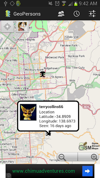 Run android online APK GeoPersons from MyAndroid or emulate GeoPersons using MyAndroid