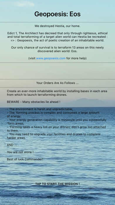 Emulate iPhone app Geopoesis: Eos using MyAndroid Emulate iPhone app Geopoesis: Eos using MyAndroid