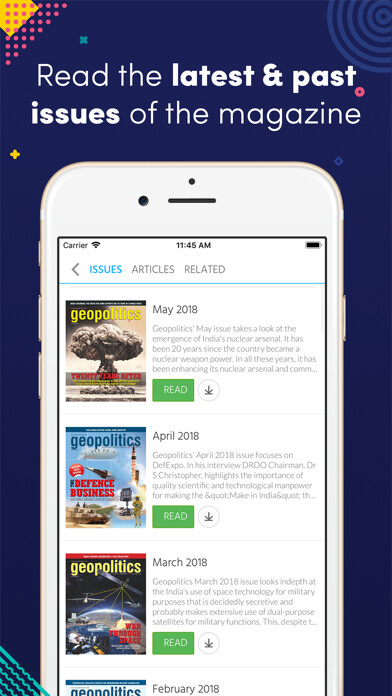 Emulate iPhone app Geopolitics Magazine using MyAndroid Emulate iPhone app Geopolitics Magazine using MyAndroid