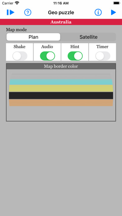 Emulate iPhone app GeoPuzzleAustralia using MyAndroid Emulate iPhone app GeoPuzzleAustralia using MyAndroid