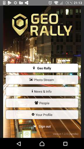 Run android online APK Geo Rally from MyAndroid or emulate Geo Rally using MyAndroid