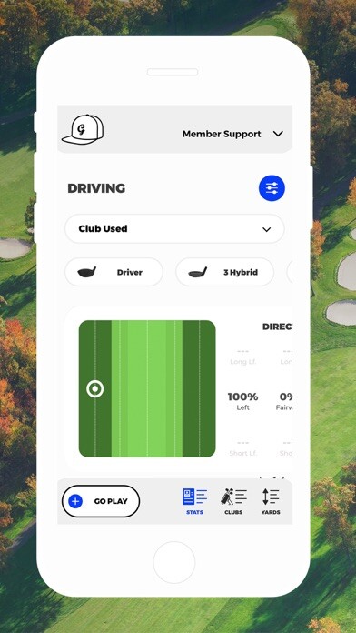 Emulate iPhone app George Gankas Golf using MyAndroid