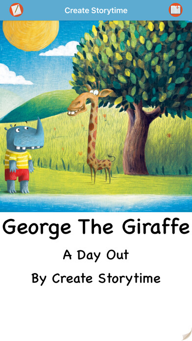 Emulate iPhone app George the Giraffe - by Create Storytime using MyAndroid