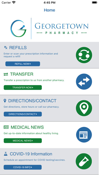 Emulate iPhone app Georgetown Pharmacy, KY using MyAndroid Emulate iPhone app Georgetown Pharmacy, KY using MyAndroid