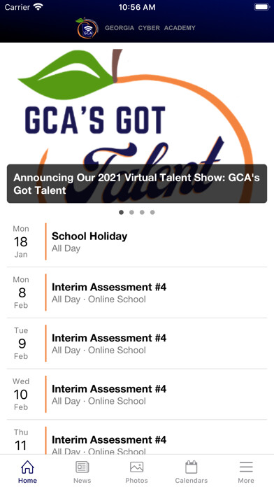 Emulate iPhone app Georgia Cyber Academy App using MyAndroid Emulate iPhone app Georgia Cyber Academy App using MyAndroid