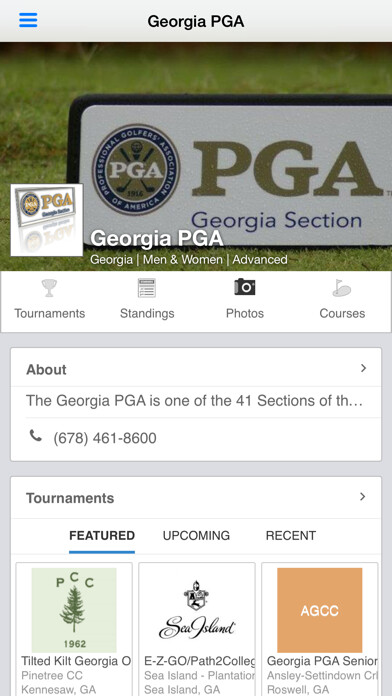 Emulate iPhone app Georgia PGA using MyAndroid Emulate iPhone app Georgia PGA using MyAndroid