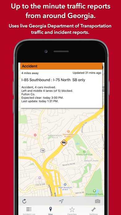 Emulate iPhone app Georgia State Roads using MyAndroid Emulate iPhone app Georgia State Roads using MyAndroid