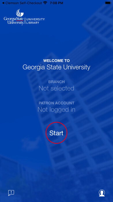 Emulate iPhone app Georgia State Self Checkout using MyAndroid Emulate iPhone app Georgia State Self Checkout using MyAndroid