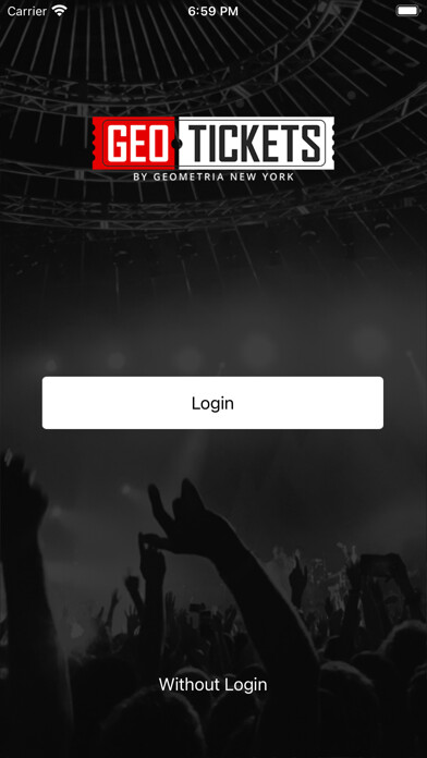 Emulate iPhone app GeoTickets using MyAndroid