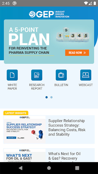 Run android online APK GEP GO – Procurement Supply from MyAndroid or emulate GEP GO – Procurement Supply using MyAndroid Run android online APK GEP GO – Procurement Supply from MyAndroid or emulate GEP GO – Procurement Supply using MyAndroid