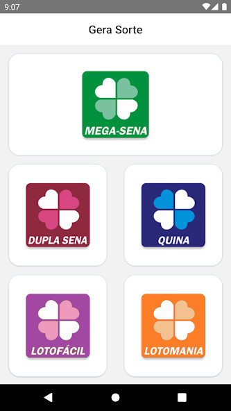Run android online APK Gera Sorte from MyAndroid or emulate Gera Sorte using MyAndroid