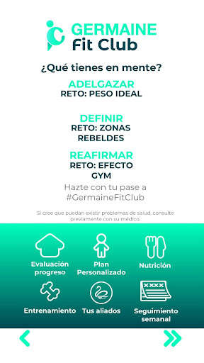 Run android online APK Germaine Fit Club from MyAndroid or emulate Germaine Fit Club using MyAndroid