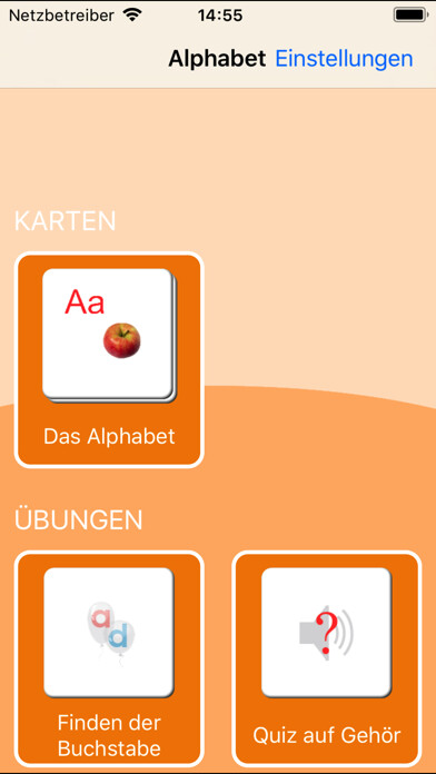 Emulate iPhone app German Alphabet Learning Cards using MyAndroid Emulate iPhone app German Alphabet Learning Cards using MyAndroid
