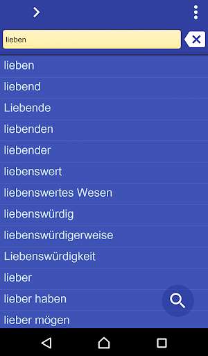 Emulate Android APK German Armenian dictionary