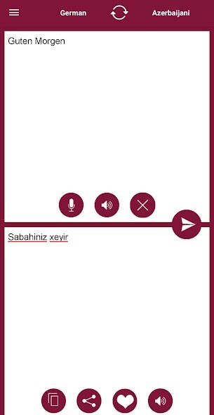 Run android online APK German-Azerbaijani Translator from MyAndroid or emulate German-Azerbaijani Translator using MyAndroid
