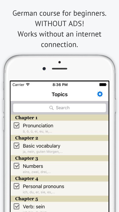 Emulate iPhone app German Course for BeginnersPRO using MyAndroid Emulate iPhone app German Course for BeginnersPRO using MyAndroid