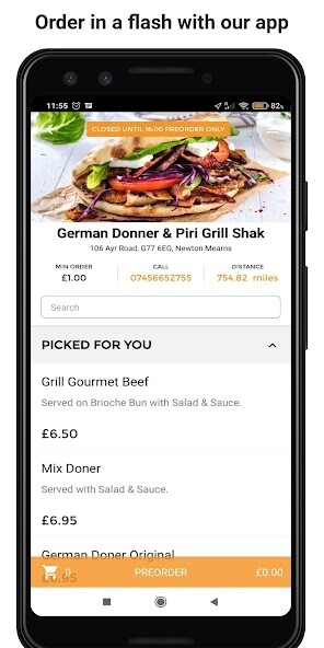 Run android online APK German Donner  Piri Grill Sha from MyAndroid or emulate German Donner  Piri Grill Sha using MyAndroid