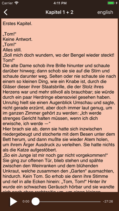 Emulate iPhone app German Dual Text and Audio using MyAndroid Emulate iPhone app German Dual Text and Audio using MyAndroid