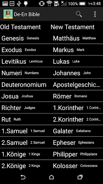 Run android online APK German English Bible from MyAndroid or emulate German English Bible using MyAndroid
