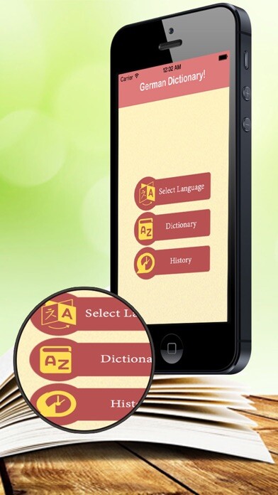 Emulate iPhone app German - English Offline Dictionary using MyAndroid Emulate iPhone app German - English Offline Dictionary using MyAndroid