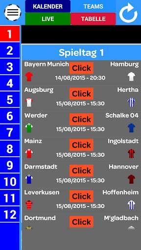 Emulate Android APK German Football 2018-19 Emulate Android APK German Football 2018-19