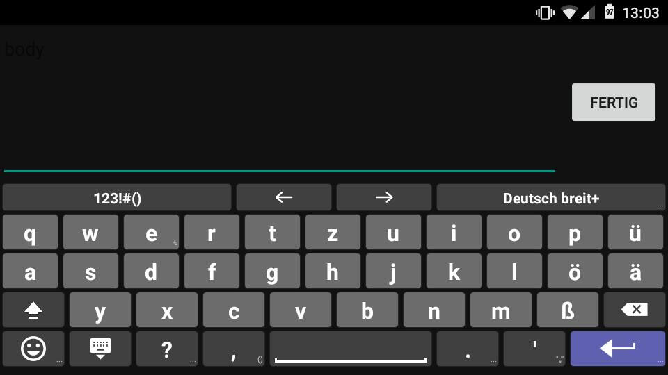 Run android online APK German for AnySoftKeyboard from MyAndroid or emulate German for AnySoftKeyboard using MyAndroid Run android online APK German for AnySoftKeyboard from MyAndroid or emulate German for AnySoftKeyboard using MyAndroid