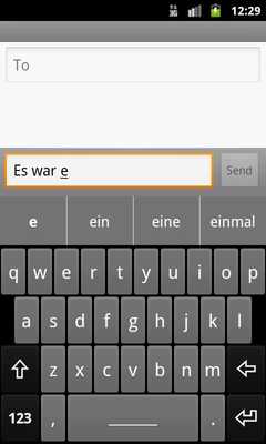 Emulate Android APK German for Magic Keyboard